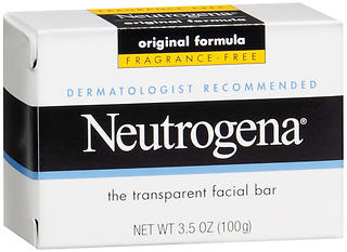 Neutrogena The Transparent Facial Bar Original Formula 3.5 OZ