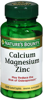 Nature' Bounty Calcium Magnesium Zinc with Vitamin D3