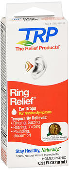 The Relief Products Ring Relief Homeopathic Ear Drops 0.33 OZ
