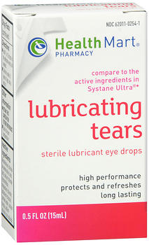 Health Mart Lubricating Tears Sterile Lubricant Eye Drops 15 ML