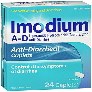 Imodium A-D Anti-Diarrheal Caplets 24 CT