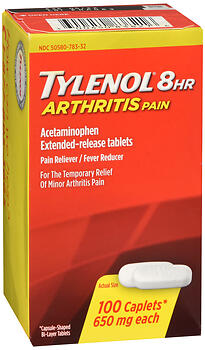 TYLENOL 8 HR Arthritis Pain Caplets 100 CP