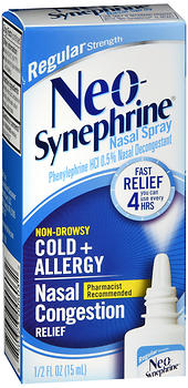 Neo-Synephrine Nasal Spray Regular Strength 15 ML