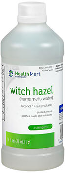 Health Mart Witch Hazel 16 OZ