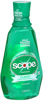 SCOPE Classic Mouthwash Original Mint 1000 ML