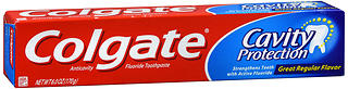 Colgate Cavity Protection Toothpaste Regular Flavor 6 oz