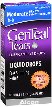 GenTeal Tears Lubricant Eye Drops Moderate 15 ML