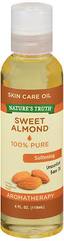 Nature's Truth Sweet Almond Skin Care Oil Unscented 4 OZ