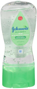 JOHNSON'S Aloe & Vitamin E Oil Gel 6.5 OZ