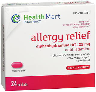 Health Mart Allergy Relief Minitabs