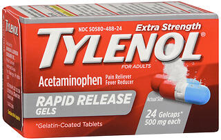 TYLENOL Extra Strength Rapid Release Gelcaps 24 CP
