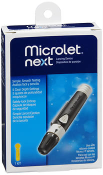 Microlet Next Lancing Device