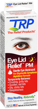 The Relief Products Eye Lid Relief PM Sterile Eye Ointment 0.14 OZ