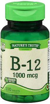 Nature's Truth B-12 1000 mcg Tablets 100 TB