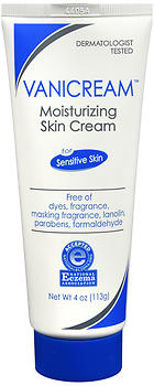 Vanicream Moisturizing Skin Cream for Sensitive Skin 4 OZ