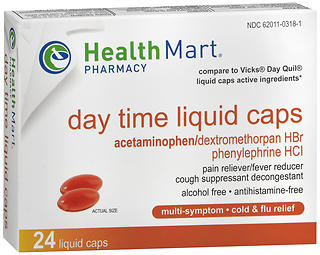 Health Mart Multi-Symptom Daytime Liquid Caps