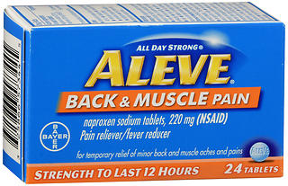 Aleve Back & Muscle Pain Tablets 24 TB