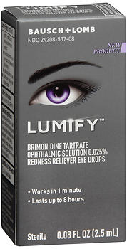 Bausch + Lomb Lumify Redness Reliever Eye Drops 2.5 ML
