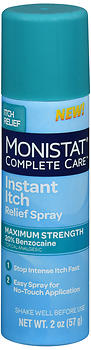 MONISTAT Complete Care Instant Itch Relief Spray 2 OZ