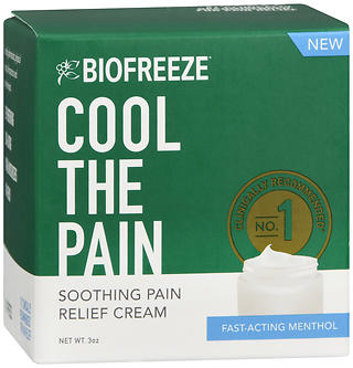 Biofreeze Soothing Pain Relief Cream 3 OZ