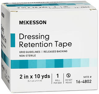 McKesson Dressing Retention Tape Roll 2 in x 10 yds 10 YD