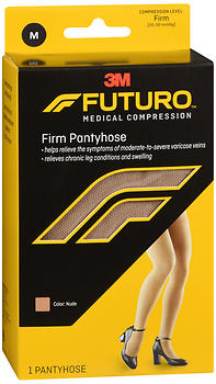 FUTURO Medical Compression Firm Pantyhose Nude SIZE M