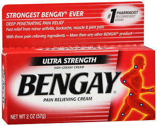 Bengay Ultra Strength Topical Analgesic Cream 2 OZ